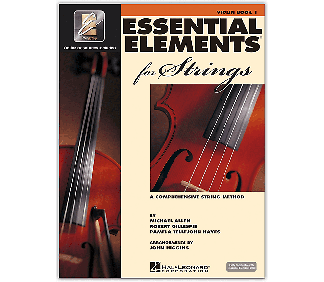 Essential Elements for Strings Book 1 - Violin <HL00868049> Hal Leonard image 1