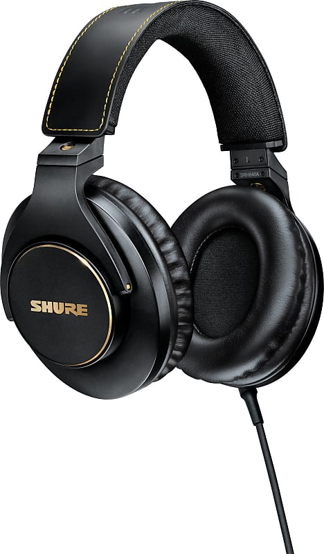 Shure SRH840A Closed-Back Headphones  			