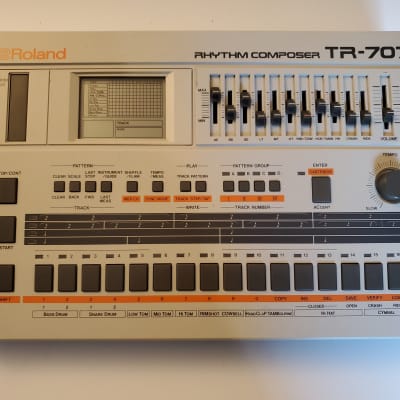 Roland TR-707 Rhythm Composer 1985 - White