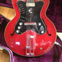 Original Vintage Epiphone Professional outfit 1963 Cherry with amplifier, complete! ea7p