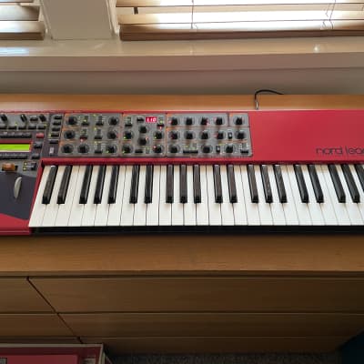 Nord Lead 3 49-Key 24-Voice Polyphonic Synthesizer 2002 - 2007 - Red