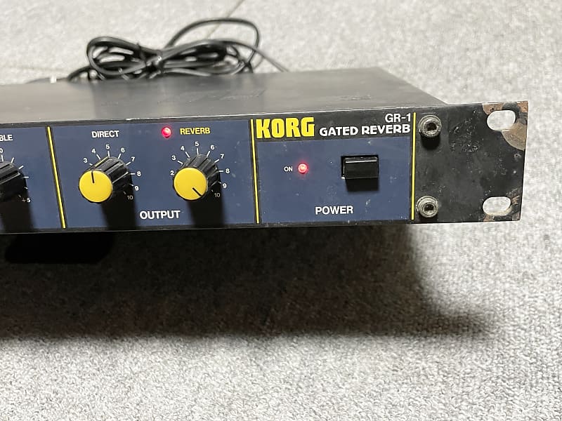 KORG　GR-1  GATEDREVERB ヴィンテージ品 KORG GR-1 GATED REVERB * Analog Spring Reverb Demo - YouTube