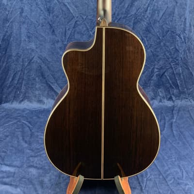 Auden Artist 45 Rosewood Chester Model Spruce Top Cutaway in Hard Case Pre-owned image 3