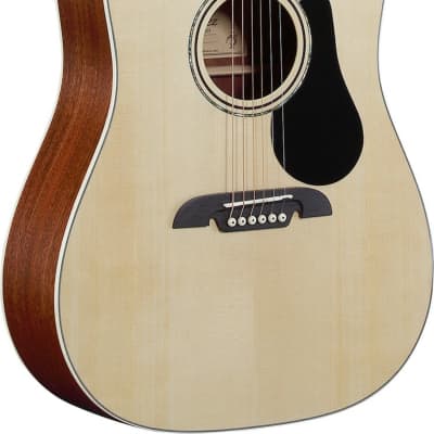 Alvarez RD26 Regent Dreadnought Acoustic Guitar, Natural w/ Deluxe Gig Bag for sale