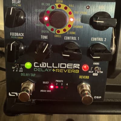 Source Audio Collider Stereo Delay+Reverb Pedal - SA263 for