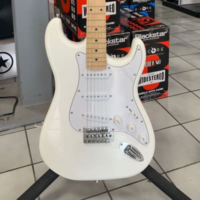 Chord CAL63 Standard Electric Guitar, Arctic White, Maple for sale