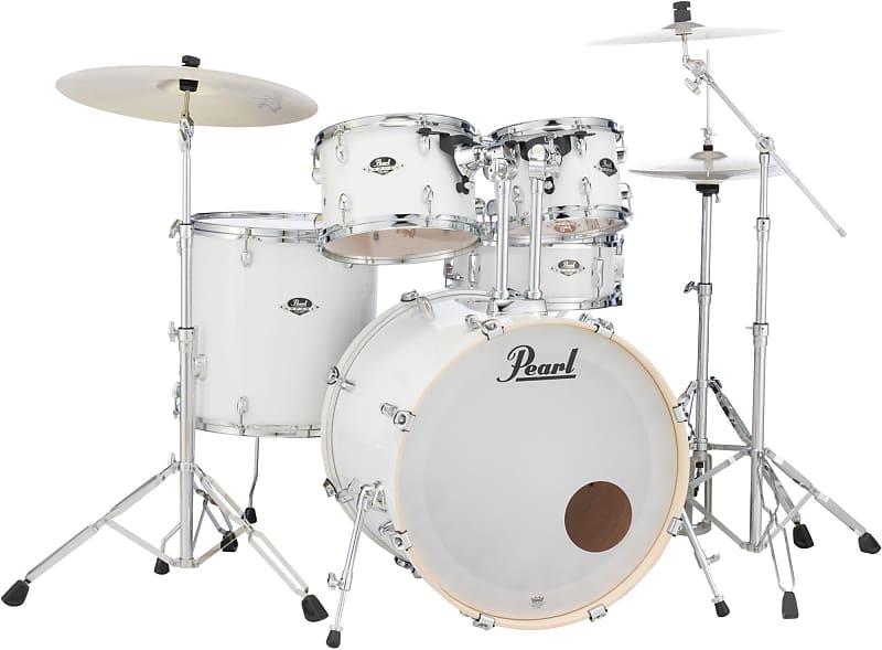 Pearl Export 5-Piece Shell Pack - Pure White image 1