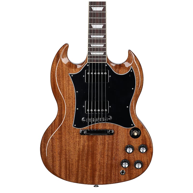 Gibson Exclusive SG Standard Electric Guitar, Walnut, with Soft Case image 1