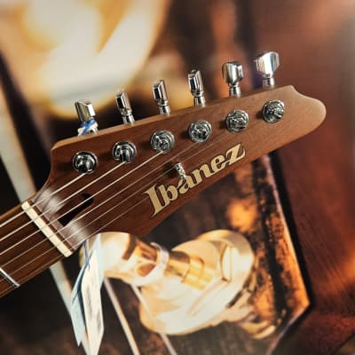Ibanez AZ2402-PWF Prestige Guitar, Pear White Flat + Hardcase image 6