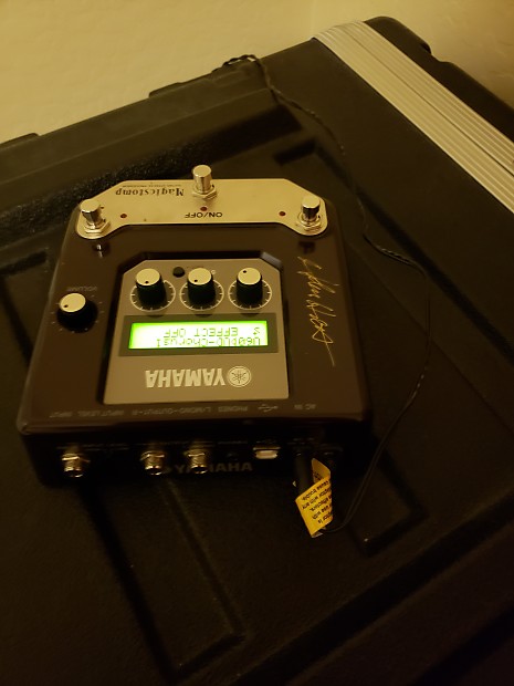Yamaha Holdsworth Signed Yamaha Magicstomp UB99 Effects