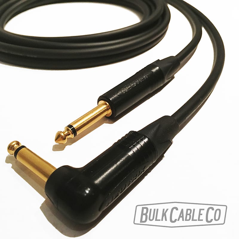 Mogami 2524 Guitar Cable - 6 FT - Neutrik Gold Connectors - | Reverb