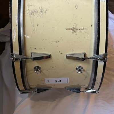 Yamaha Vintage Yamaha 24 x 12" Marching Bass  Drum  - White MIJ image 5
