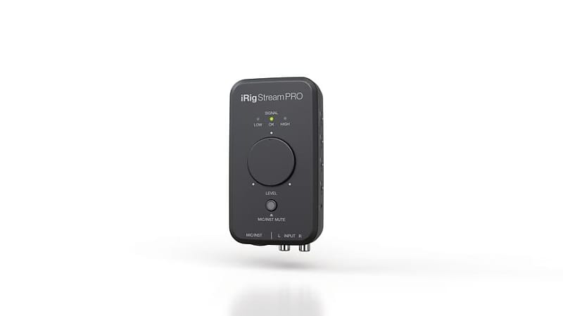 IK Multimedia iRig Stream Pro Streaming Audio Interface w/ In-Line  Multi-Input Mixer