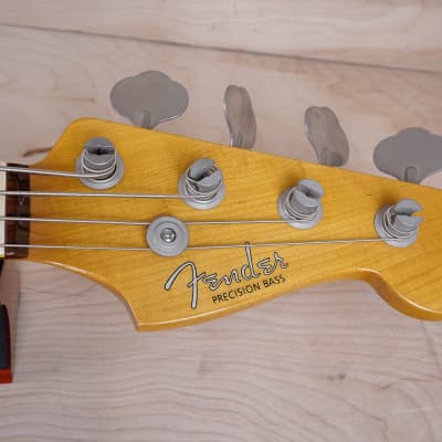 Fender PB-62 Precision Bass Reissue CIJ 1999 Sunburst Crafted in Japan w/ Bag image 4