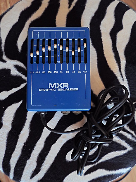 MXR 10 Band Graphic Equalizer ビンテージ Carter Vintage - MXR Ten Band Graphic Equalizer 1970s, Blue