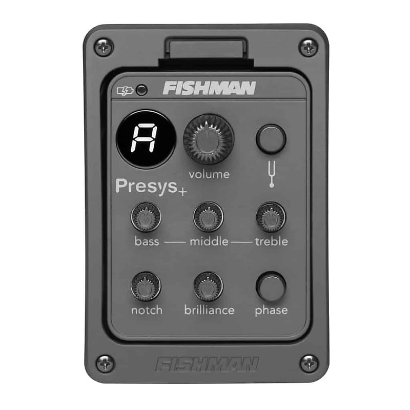 Fishman Presys+ Acoustic Preamp and Pickup System Narrow Reverb