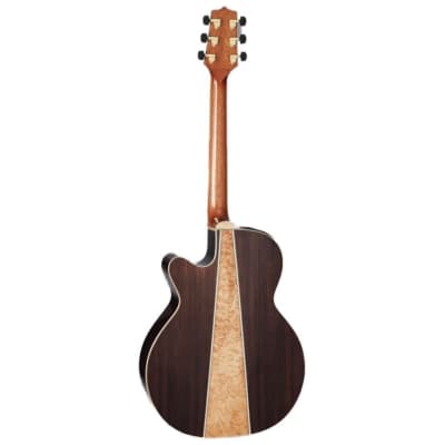 Takamine GN93CE-NAT NEX Cutaway 6-String Right-Handed Acoustic-Electric Guitar with Maple Body, Solid Spruce Top, Slim Mahogany Neck, and Rosewood Fingerboard (Natural) image 2