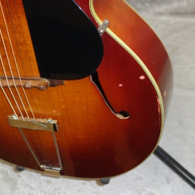 Vintage 1935 Gretsch Model 35 American Orchestra arch top hollow body acoustic image 12