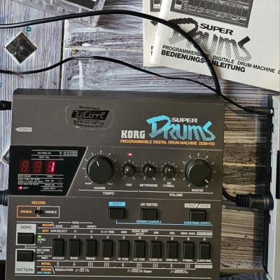 Korg DDM-110 Super Drums Drum Machine 1985