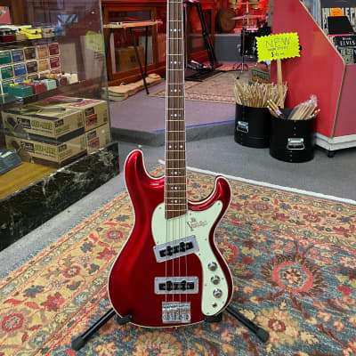 Aria 40th Anniversary Ventures Bass Candy Apple Red image 1