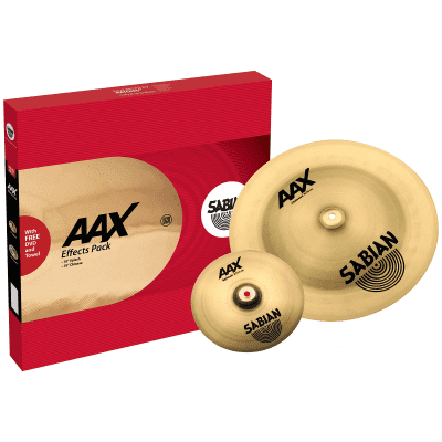 Sabian AAX Effects Set 10 / 18" Cymbal Pack