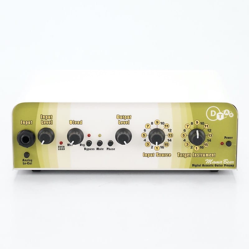 DuncanTurner DTAR Mama Bear Digital Acoustic Guitar Preamp Reverb