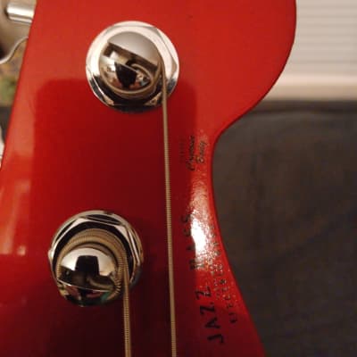 Fender 50th Anniversary Jazz Bass - Candy Apple Red image 11