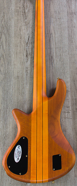 Schecter Guitar Research 5 String Stiletto Studio Bass Fanned Fret