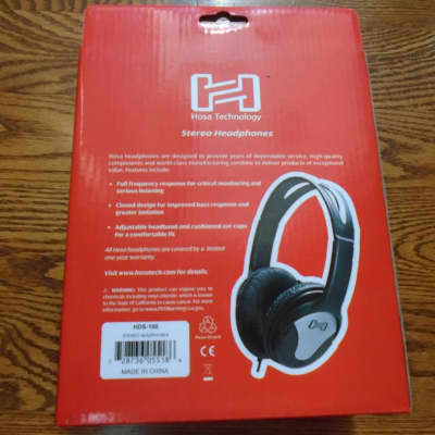Hosa HDS-100  Stereo Headphones image 2