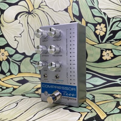 Empress Effects Bass Compressor MKII-Silver Sparkle for sale