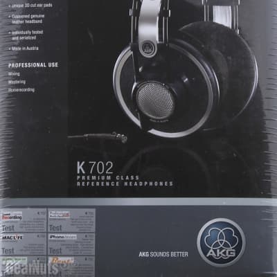AKG K702 Open-back Studio Reference Headphones image 2