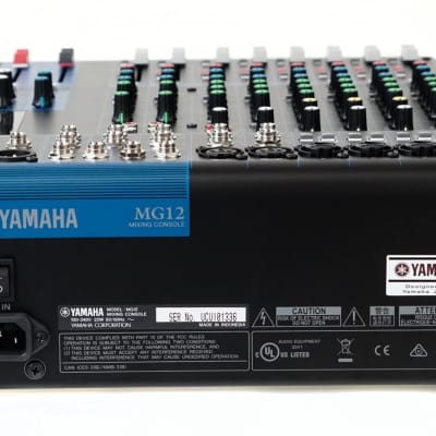 Yamaha MG12 12-Input 4 Bus Mixer image 10