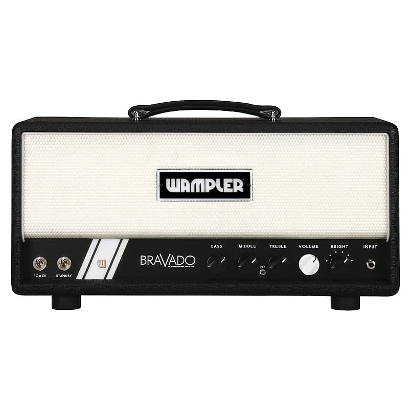 Wampler Bravado 40-Watt Hand-Wired Guitar Amp Head 2010s - Black / White image 1