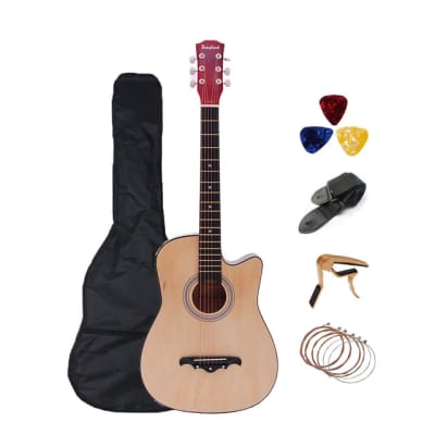 best acoustic guitar for beginners - blue / United States / 38 inches image 8