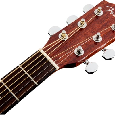 Fender CD-140SCE Dreadnought - All-Mahogany w/Case image 3