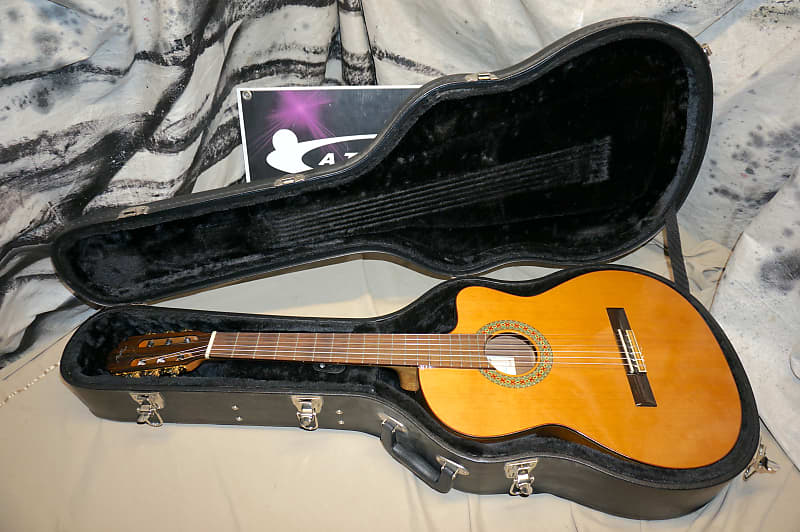 Manuel Rodriguez Model A Cut Classical Acoustic Guitar with Case image 1
