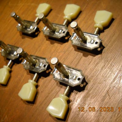 GIBSON KLUSON TUNERS 1990's NiCKEL AGED OLDER ISSUES #1 image 5