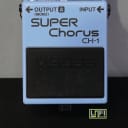 Boss Stereo Super Chorus CH-1 90s Blue Electric Guitar Effect Pedal - Pink Label