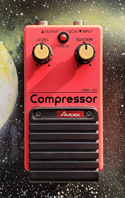 Vintage Amdek CMK-100 Compressor, Made In Japan by BOSS, 1983