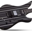 Schecter Synyster Custom-S Gloss Black w/Silver Pin Stripes