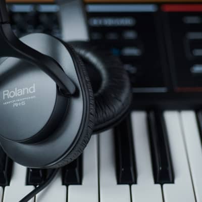 Roland RH-5 Stereo Headphones - Black image 2