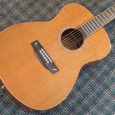 2002 Langejans KGC-6 Acoustic/Electric Guitar! Cedar/Koa/Rosewood/Ebony! w/OHSC image 2
