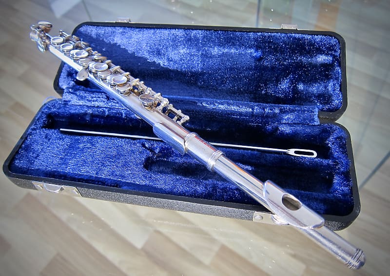 Armstrong Piccolo Vintage 1983 Solid Silver Head Super Clean Reverb