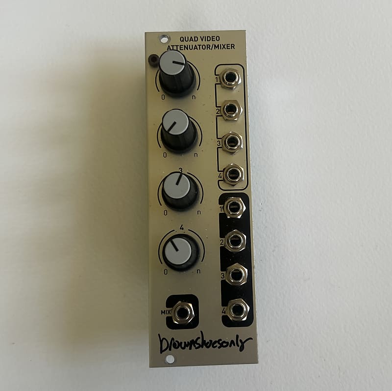 brownshoesonly Quad Video Attenuator/Mixer 2012 - silver image 1