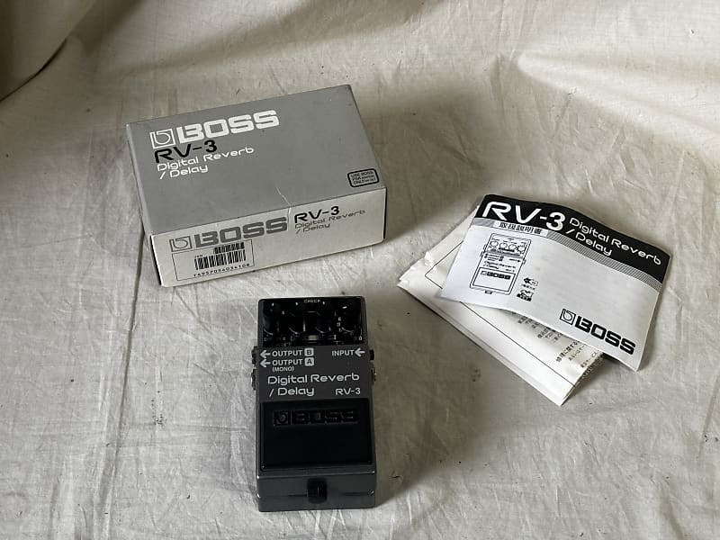 評価BOSS RV-3 Digital Reverb / Delay エフェクター ギター