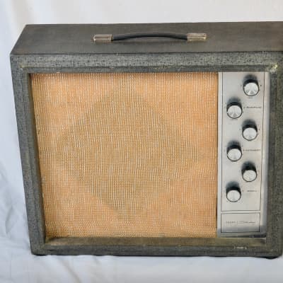 Silvertone Model 1482 5-Watt 1x12 Guitar Combo 1960s - Black image 2