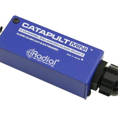 Radial R8008032 4ch Cat-5 Mini Breakout Box, TRS - Catapult Mini image 5