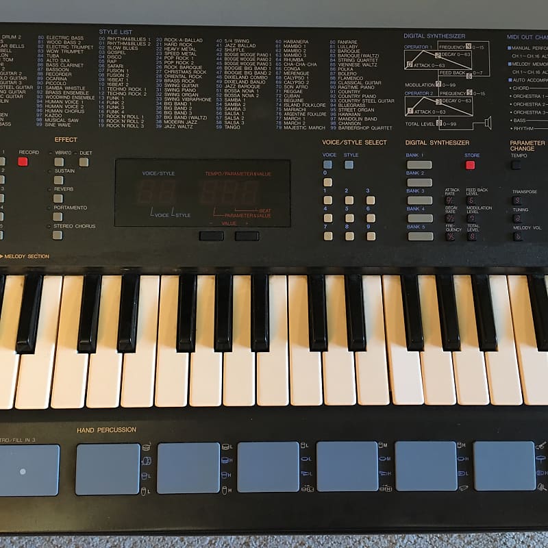 Yamaha Portasound PSS-680 MusicStation Vintage FM