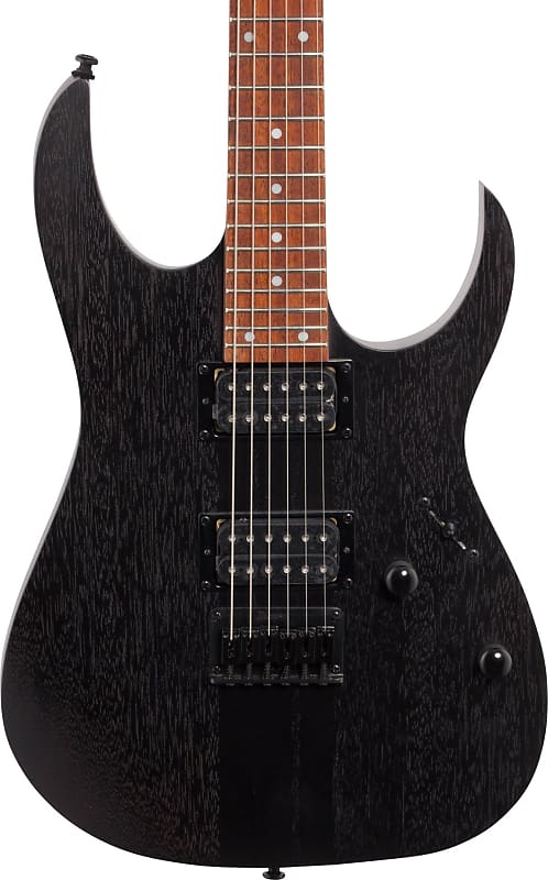 Ibanez RGRT421 RG Standard Series Electric Guitar, Weathered Black image 1