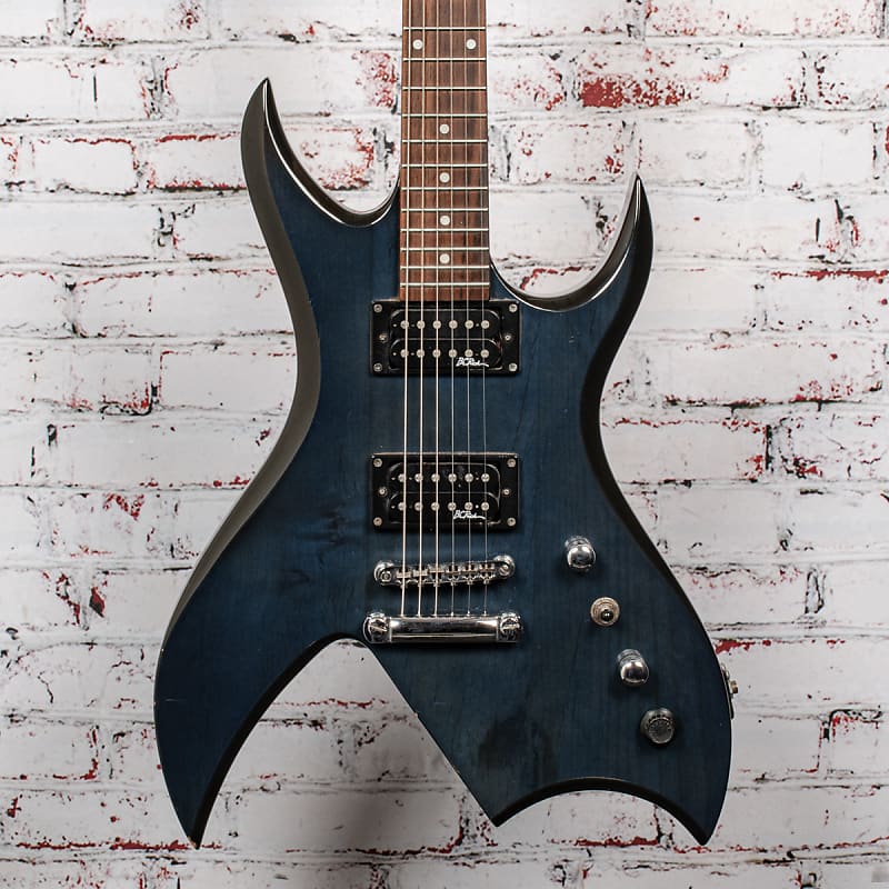 BC Rich Bich Platinum Series Electric Guitar Dark Blue Burst
